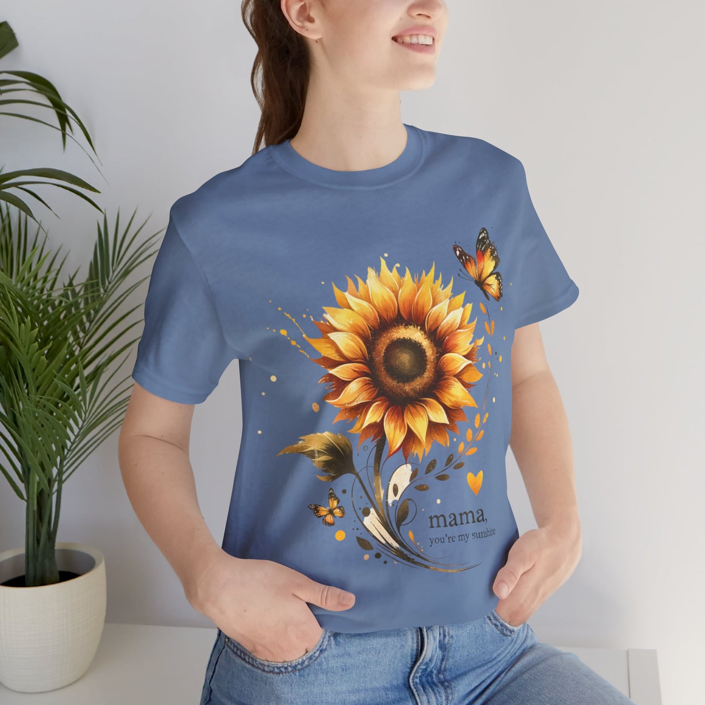 Mama You’re My Sunshine T-Shirt | Perfect Gift for Mothers | Cute Mother's Day Gift | Soft & Comfy Mama Graphic Shirt