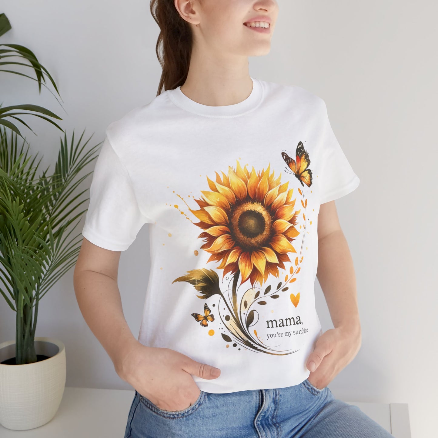 Mama You’re My Sunshine T-Shirt | Perfect Gift for Mothers | Cute Mother's Day Gift | Soft & Comfy Mama Graphic Shirt