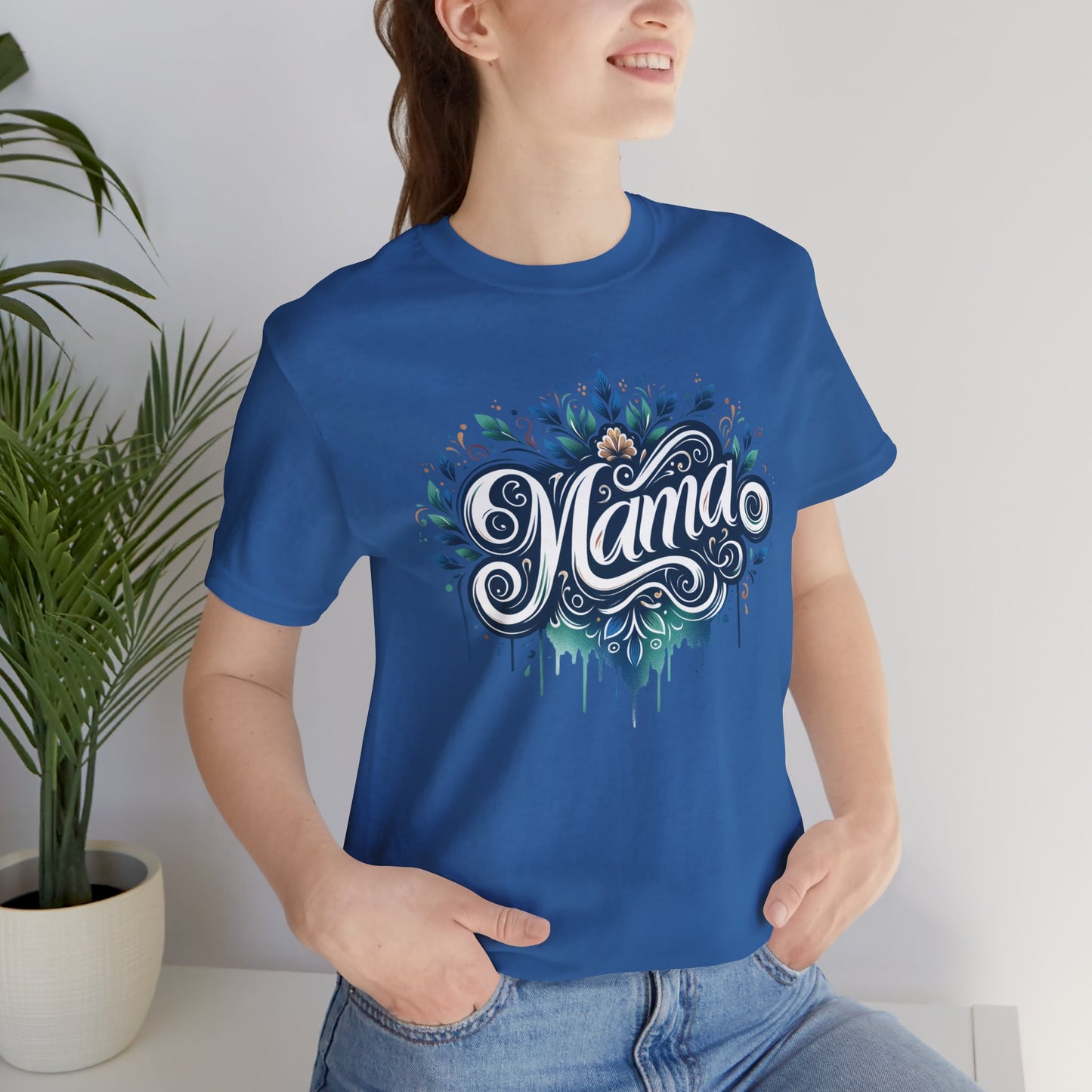 Mama Graphic T-Shirt | Comfy Short Sleeve Tee for Moms | Minimalist Mom Shirt | Cute Mother’s Day Gift Idea| Perfect Gift for Mother's Day